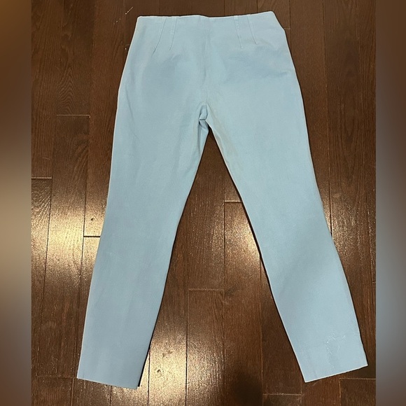 ⚡️2/$25⚡️ Theory Women’s Sky Blue Slim Ankle Trouser Pants 🩵 | Size 4 - Picture 6 of 8